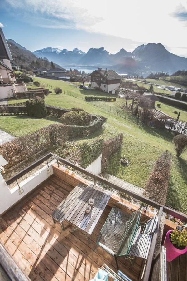 Appartement Talloires Vue Lac Et Montagnes Exteriör bild